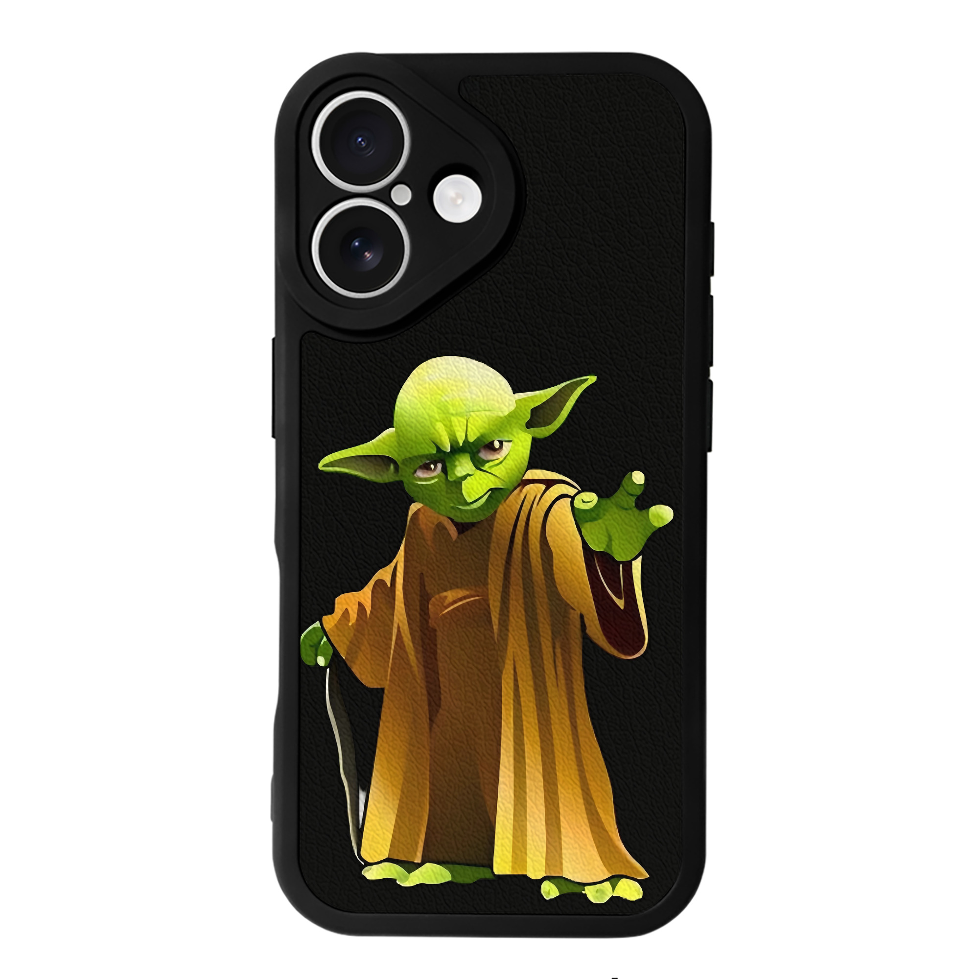 （画像用） スター・ウォーズ Star Wars 【iPhone 16シリーズ対応】シリコンスマホケース（レザー調） 材質：シリコン